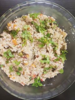 வரகு பாசிப்பருப்பு கிச்சிடி (Kodo Millet,Moong dal Kichidi recipe in tamil) செய்முறை முக்கிய புகைப்படம்