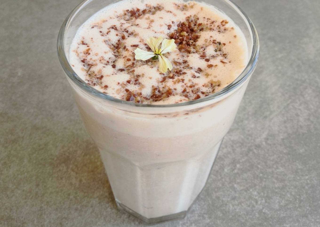 Lait végétal chocolaté à la fleur d'oranger 🌸