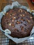 Cake Pisang Yogurt Cokelat (Tanpa Tepung Terigu)