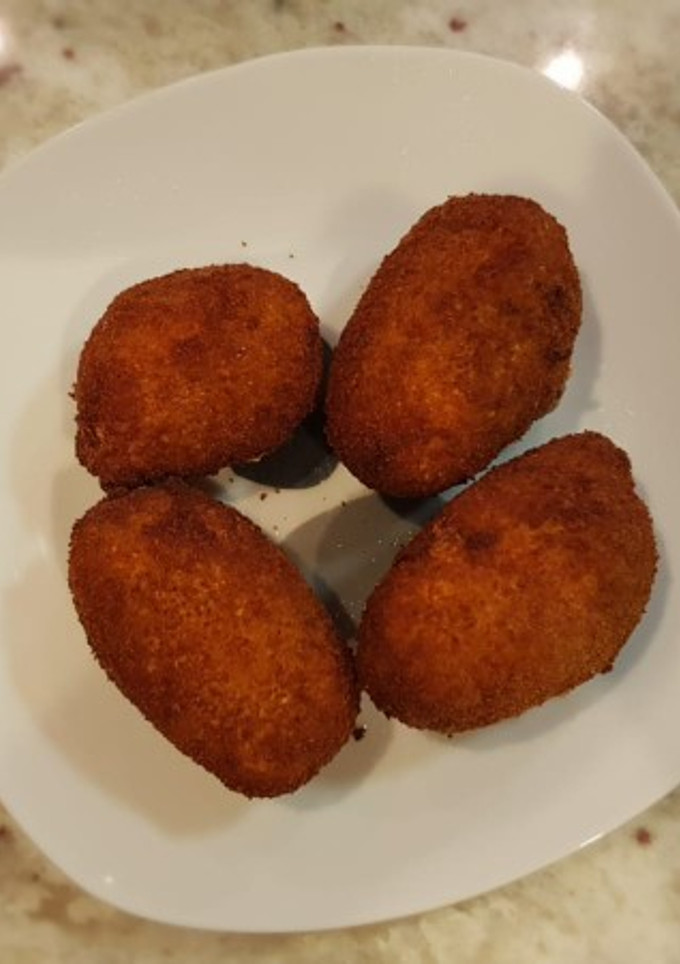 Una foto de Croquetas de rabo de ternera estofado