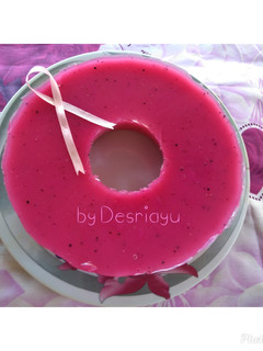 Foto resep Puding Buah Naga Hunkwe