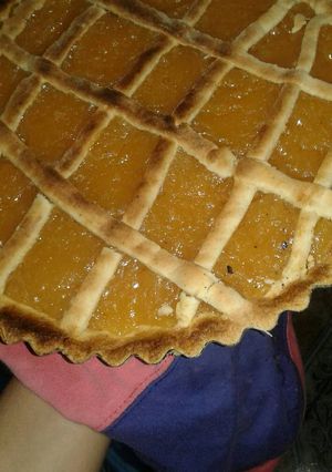 Una foto de Pastafrola de dulce de batata!!