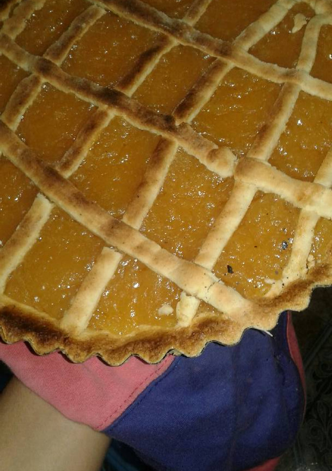 Una foto de Pastafrola de dulce de batata!!