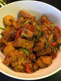 Oseng tempe kecap pedas