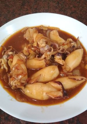 Foto resep Cumi asem manis