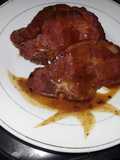 Lomo de res salteado al horno en salsa gravy