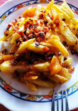 Foto principal de Patatas con cheddar y bacon!