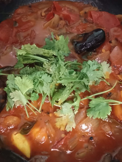 தக்காளி பச்சடி (Tomato gravy)🍅☘️🍅☘️🍅☘️👌👌👌 செய்முறை முக்கிய புகைப்படம்