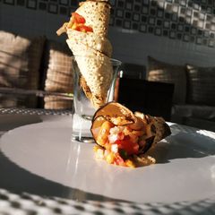 A picture of Light papad snack.