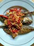 Sambal Rajang Combrang Ikan Serai dan Tempe