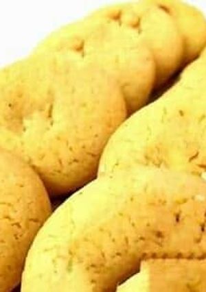 A picture of Shrewsbury butter Cookies.