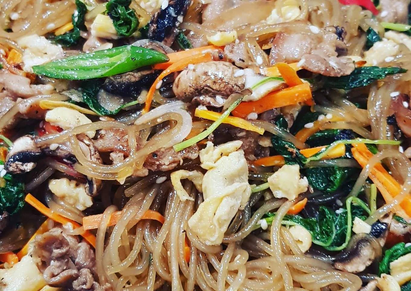 Japchae korea ala Seonkyung longest.
