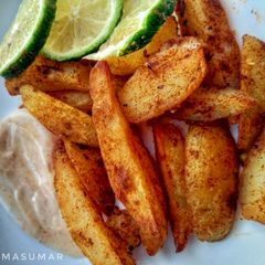 A picture of Peri peri Wedges.