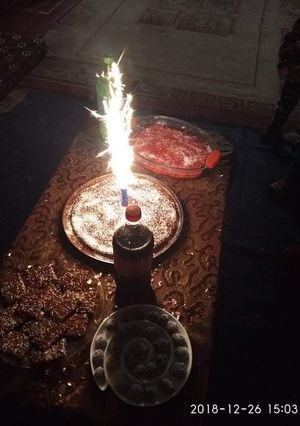 صورة لوصفة كعكة بصوص شوكولاته