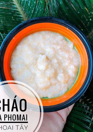 Hình của món Ăn dặm - Cháo gà phomai khoai tây.