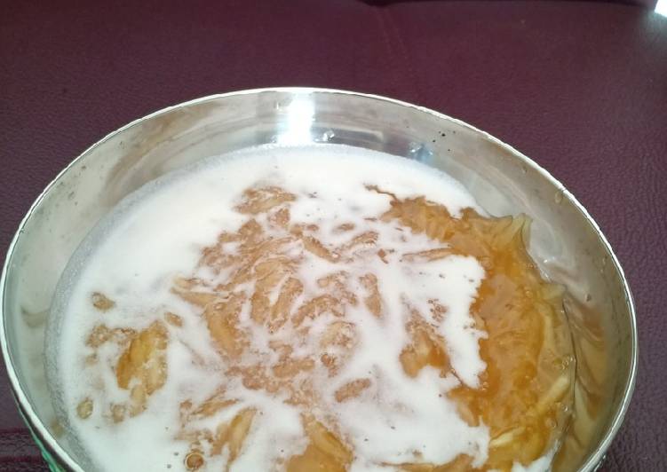 Cara Buat Bubur Singkong (bubur Ganepo) Praktis