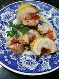 Muslos de pollo rellenos