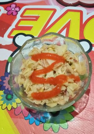 Foto resep Markotel (Makaroni Kornet Telur)