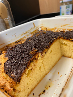 Una foto de Bizcocho de Avena con Limón 🍋 y Chocolate 🍫