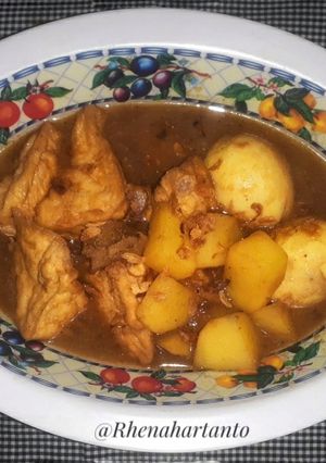 Foto resep Semur Tahu Telur Kentang