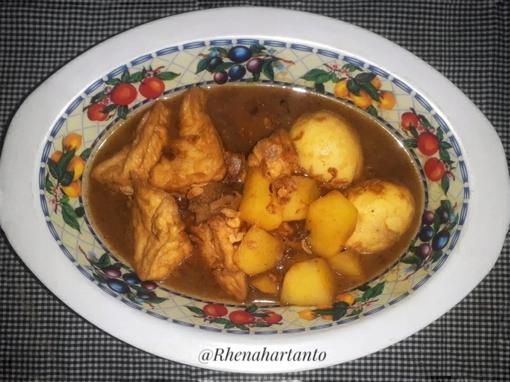 Cara Mudah Membuat Resep Semur Tahu Telur Kentang yang Enak Banget Anti Ribet, Lezat Sekali