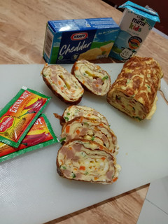 Foto resep Omelette Gulung