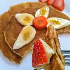 A picture of Whole wheat pancakes.