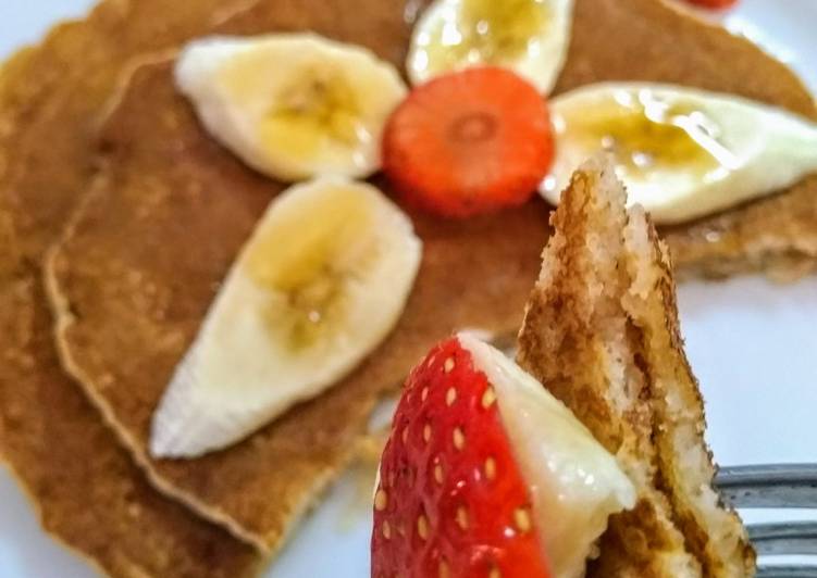 Steps to Prepare Favorite Whole wheat pancakes