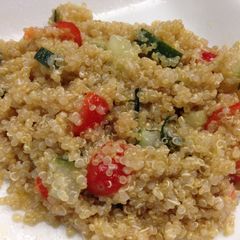 A picture of Quinoa Tabbouleh.
