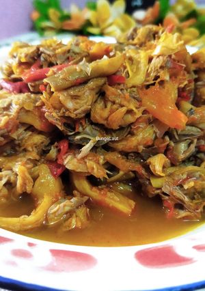 Foto resep Sambal tumis jantung pisang dan jamur tiram