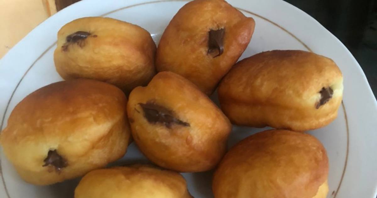 Resep Bomboloni empuk donat italy (takaran sendok) oleh Farras