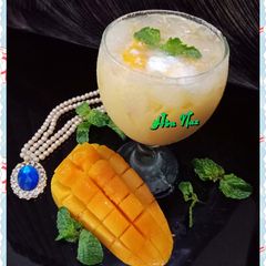 A picture of Mango lassi.