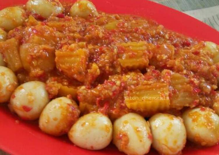 Resep Balado Kentang Telur Puyuh yang Bikin Ngiler