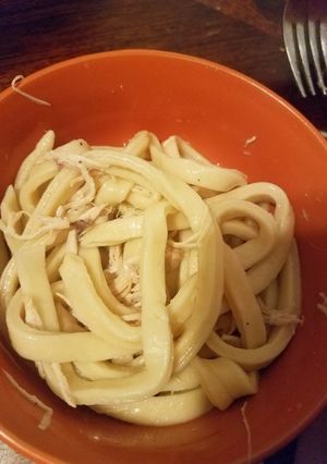 A picture of Homemade Egg Noodles.