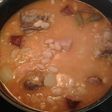 Judías blancas con rabo de cerdo y chorizo