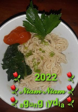 Foto resep 116. Mi Ayam Ceker Suwir Bakso