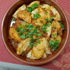 A picture of IDLI with twist.