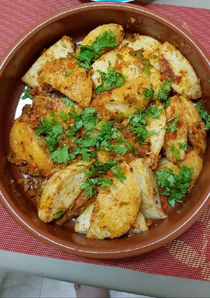 A picture of IDLI with twist.