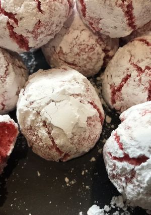 Une photo de Amaretti aux Biscuits roses de Reims
