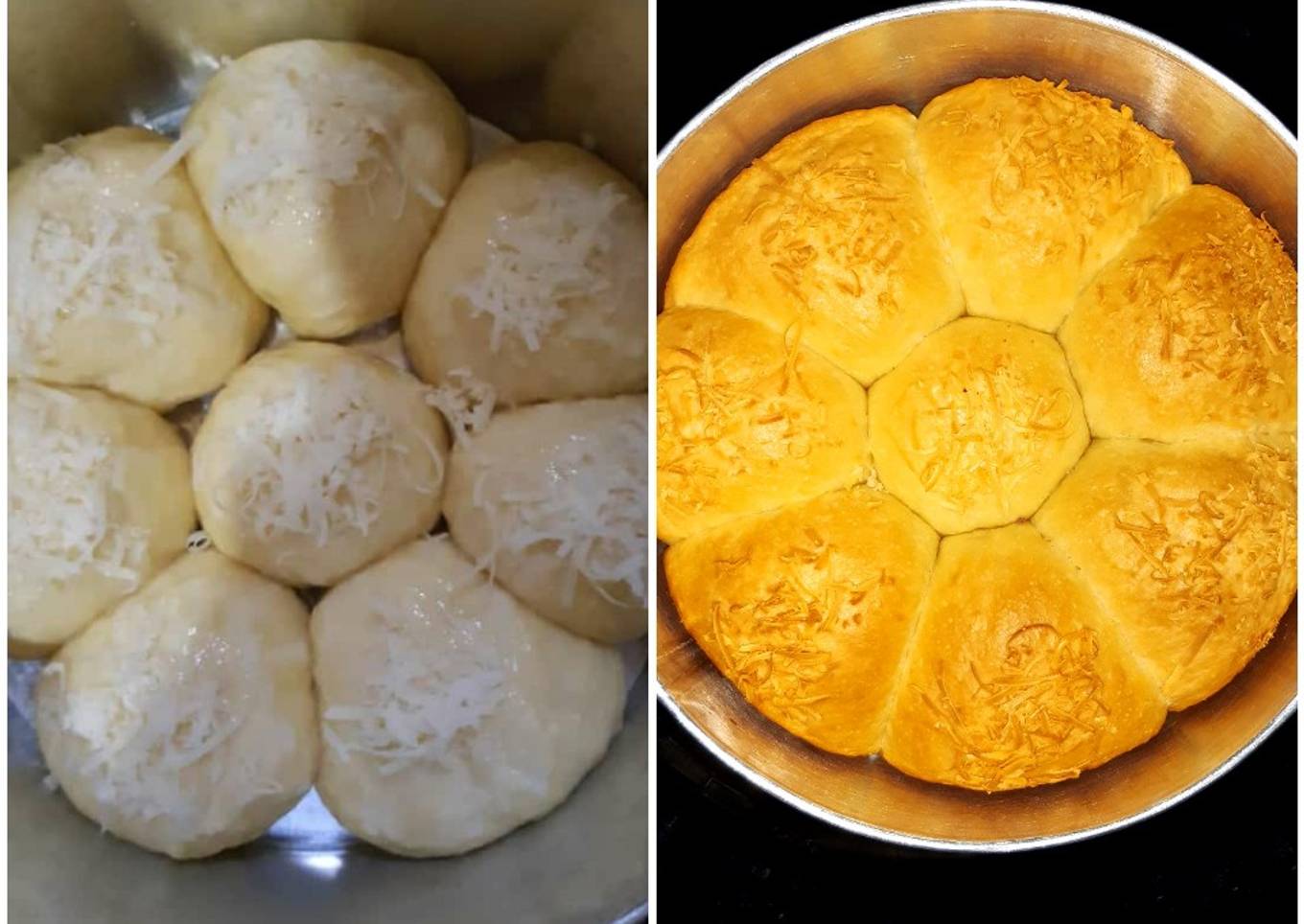 Roti sobek isi keju