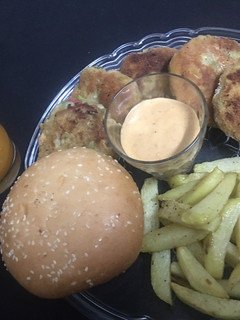 A picture of Vegetable cutlets.