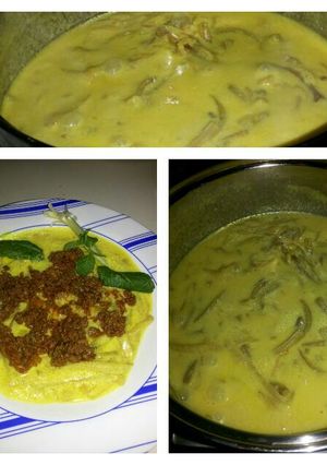 عکسی از دستور کنگر ماست غذای کم کالری