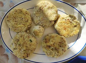 Foto principal de Hamburguesas o albóndigas veganas de mijo