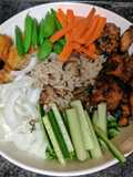 Korean Chicken Rice Salad/Bowl