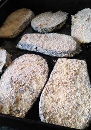 Una foto de Milanesas de berenjenas EXPRESS