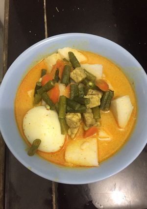 Foto resep Lodeh sayur dan telur #recook
