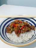 Slice beef sambal matah