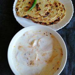 Rajasthani Mini cheela raita A picture of Rajasthani Mini cheela raita.