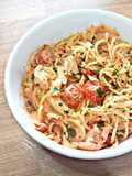 Creamy Salmon Spaghetti