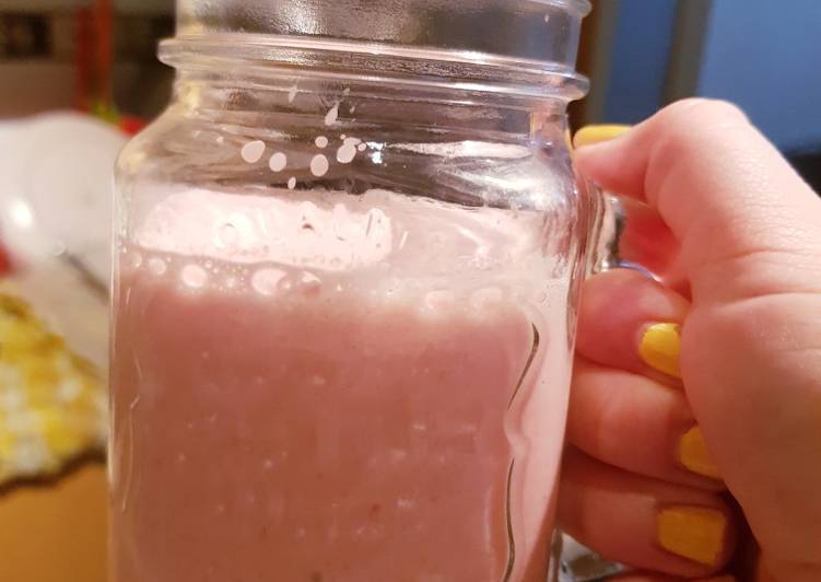 Batido de sandía y yogur